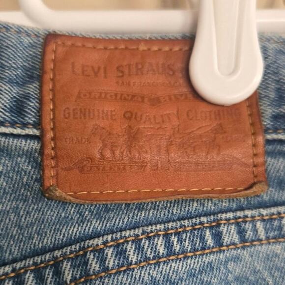 Levi's Premium Wedgie Size 25 Boys\Young Men's Button Fly Big E Jeans - Picture 4 of 12